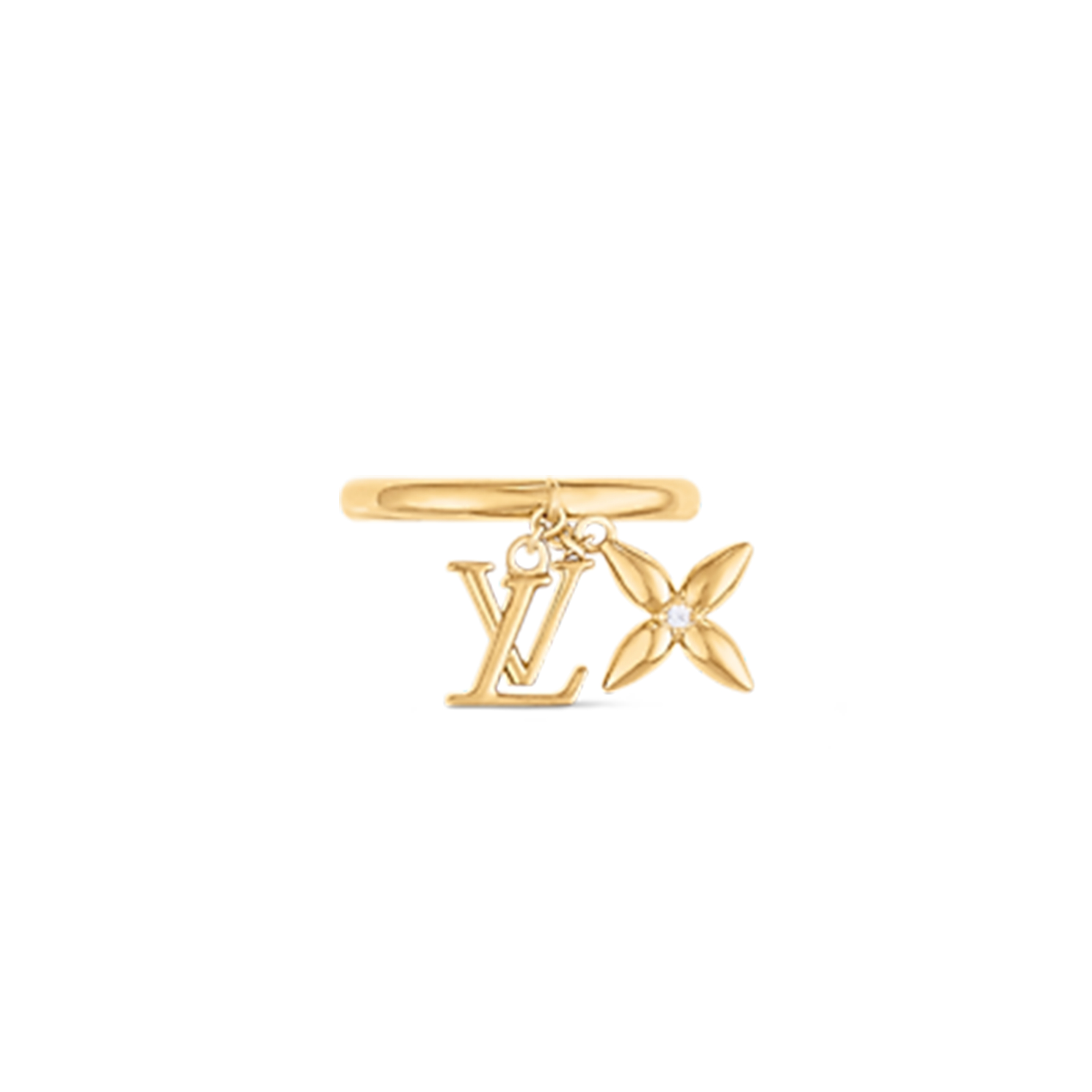 LOUIS VUITTON LOUISETTE SIGNATURE RING M1436M